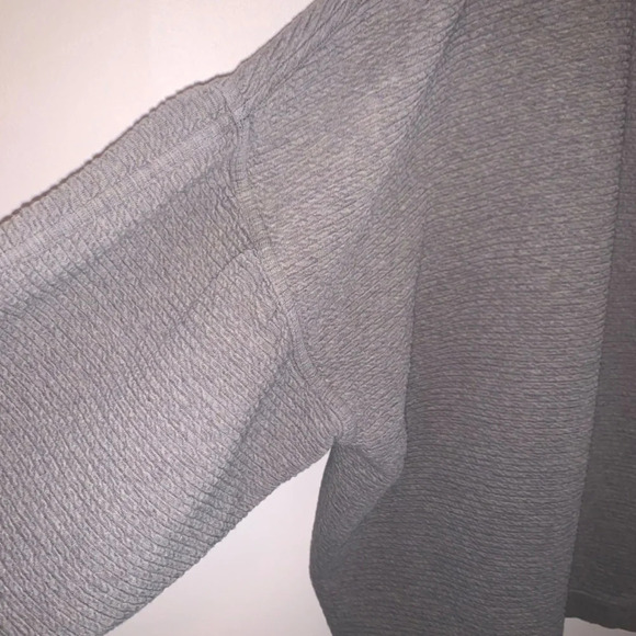 Lululemon Peaceful Moments Pullover Heathered Grey Sage - Picture 10 of 14